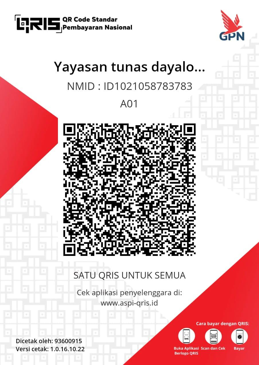 QRIS Yayasan Tunas Dayaloka
